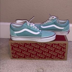 Turquoise vans